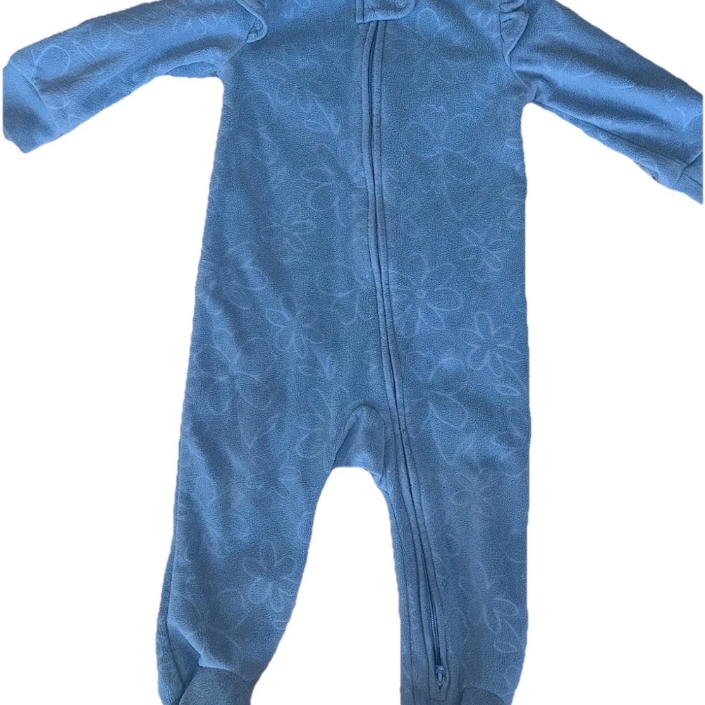 Carter's Kids One Pieces Footies - Pink, Blue, Teal - Picture 5 of 13
